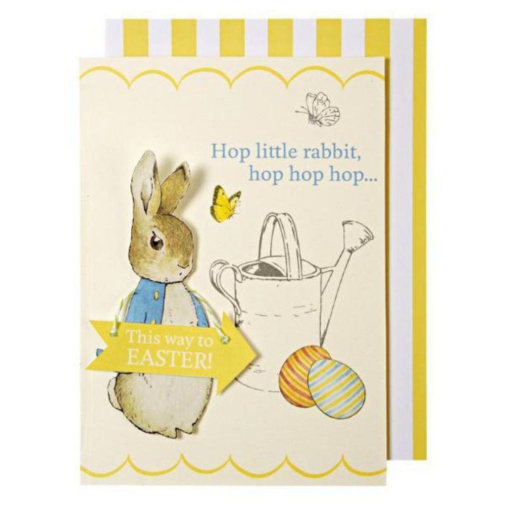 Peter Rabbit - Happy Easter card - by Meri Meri